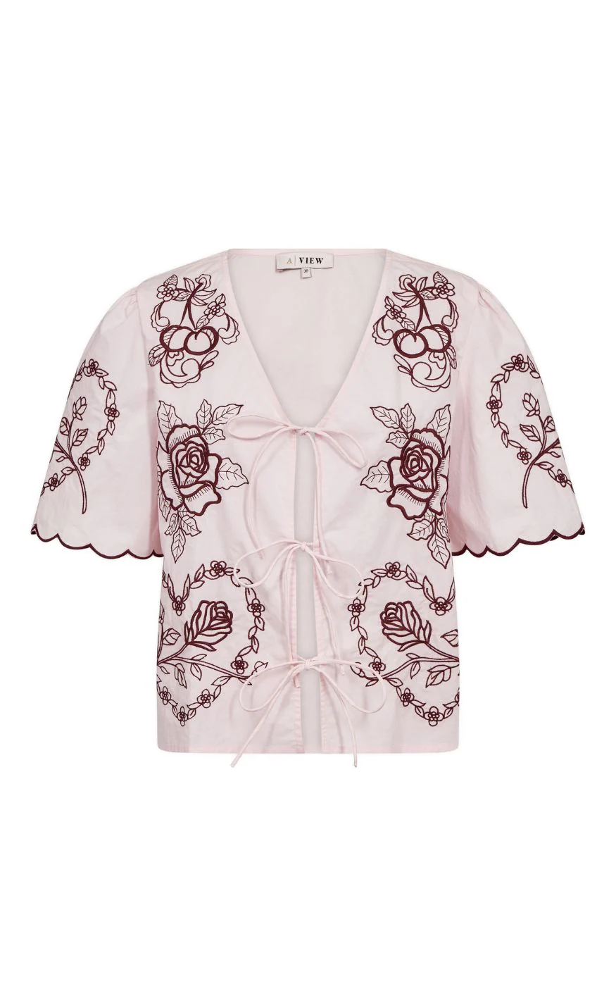A-View Bluse - Amanda - Rose - Image 2
