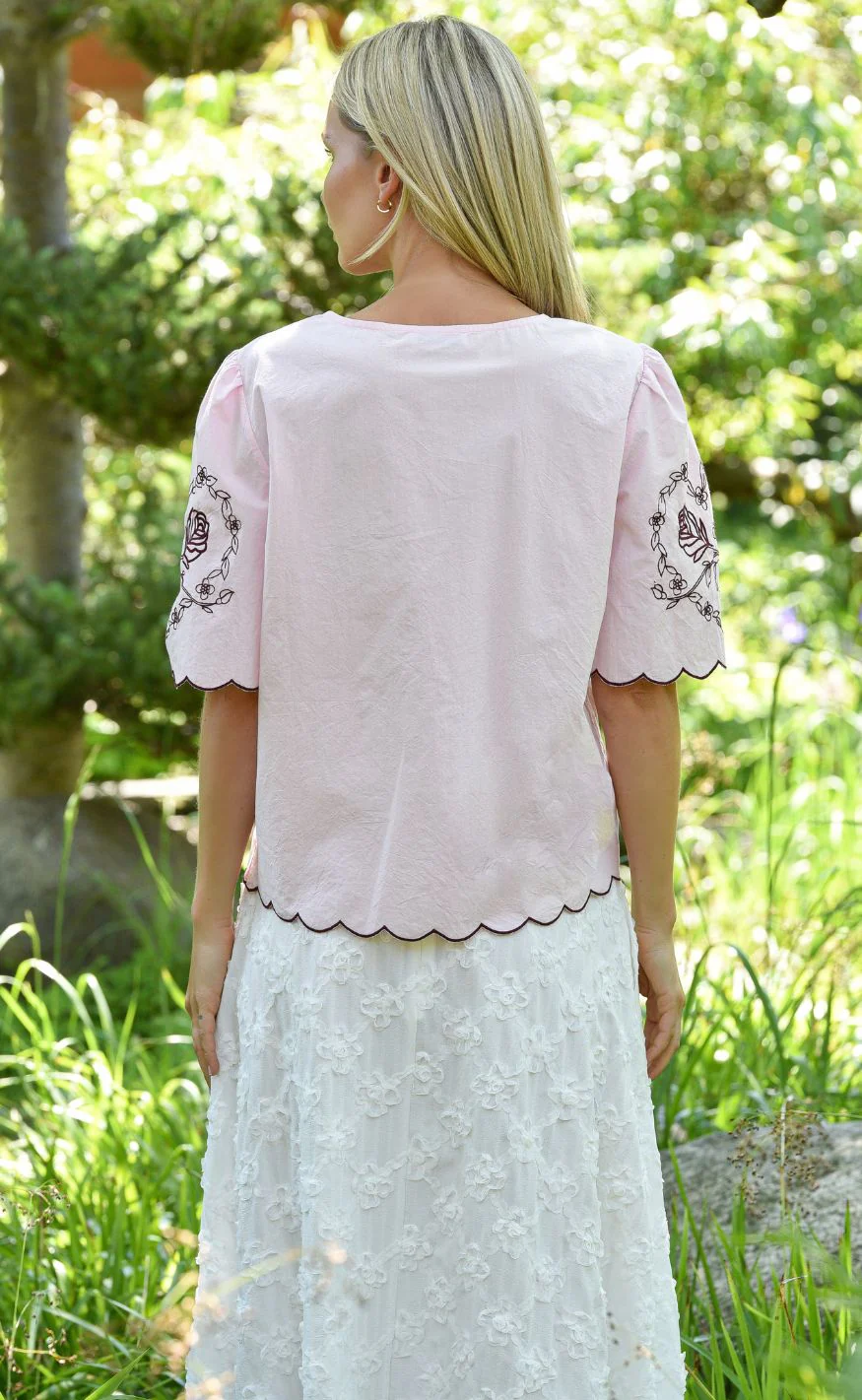 A-View Bluse - Amanda - Rose - Image 4