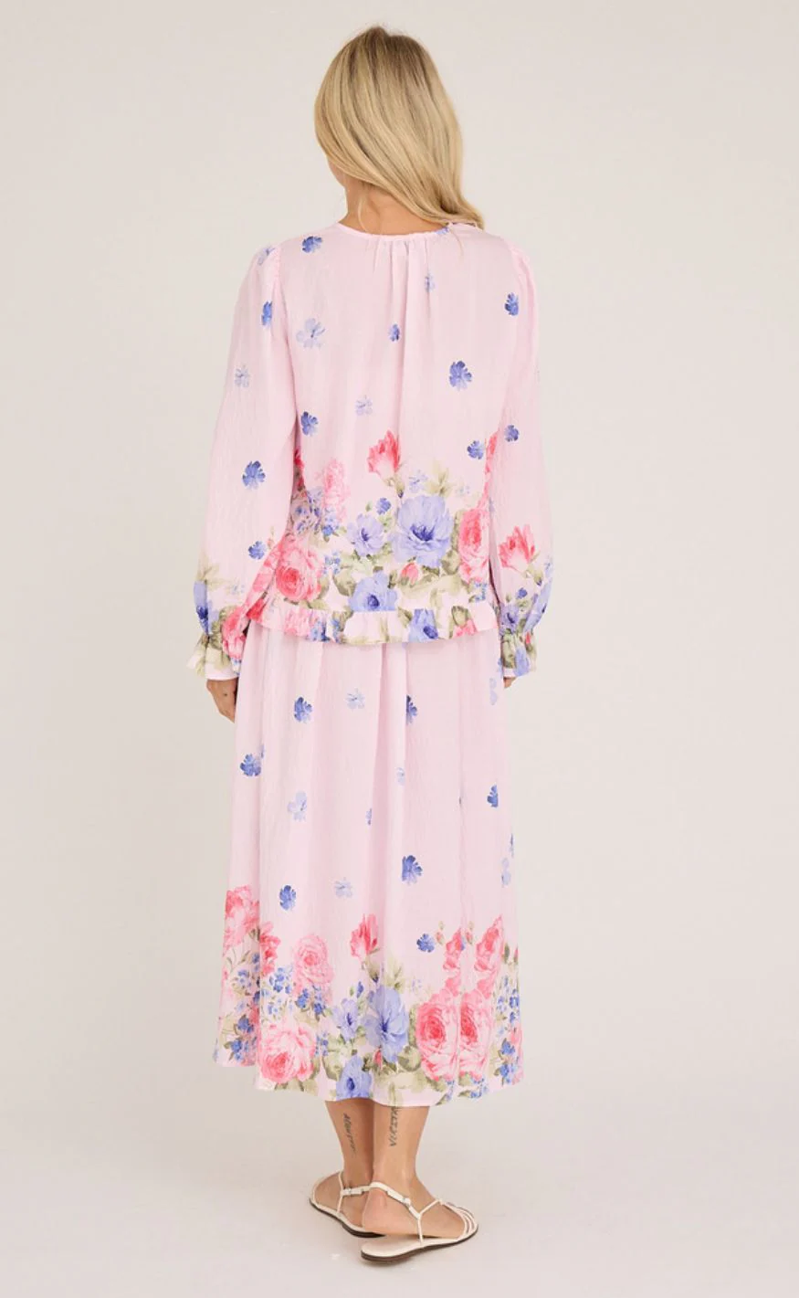 A-View Bluse - Fleur - Rose/Pink - Image 5