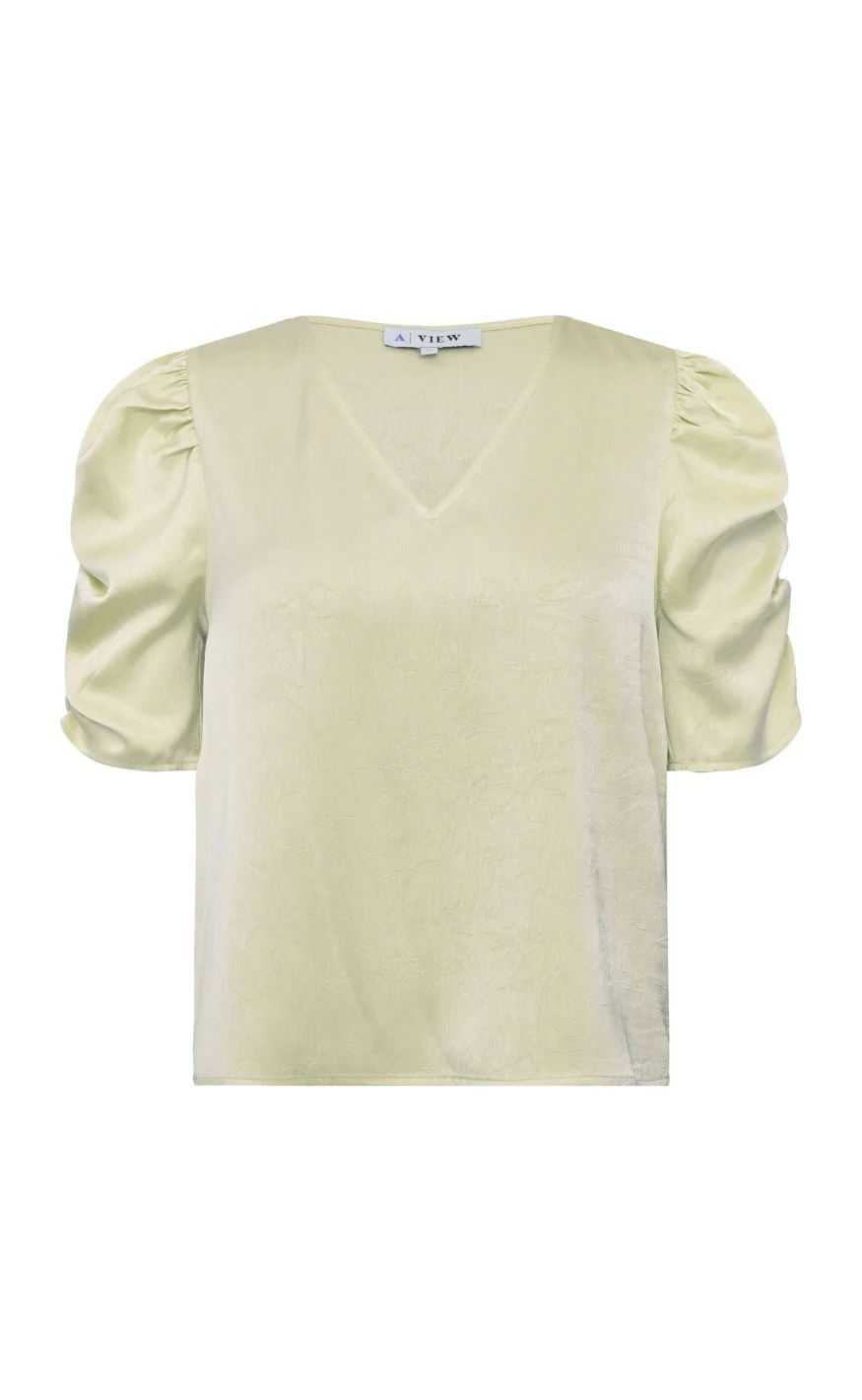 A-View Bluse - Sindrella - Pale Yellow