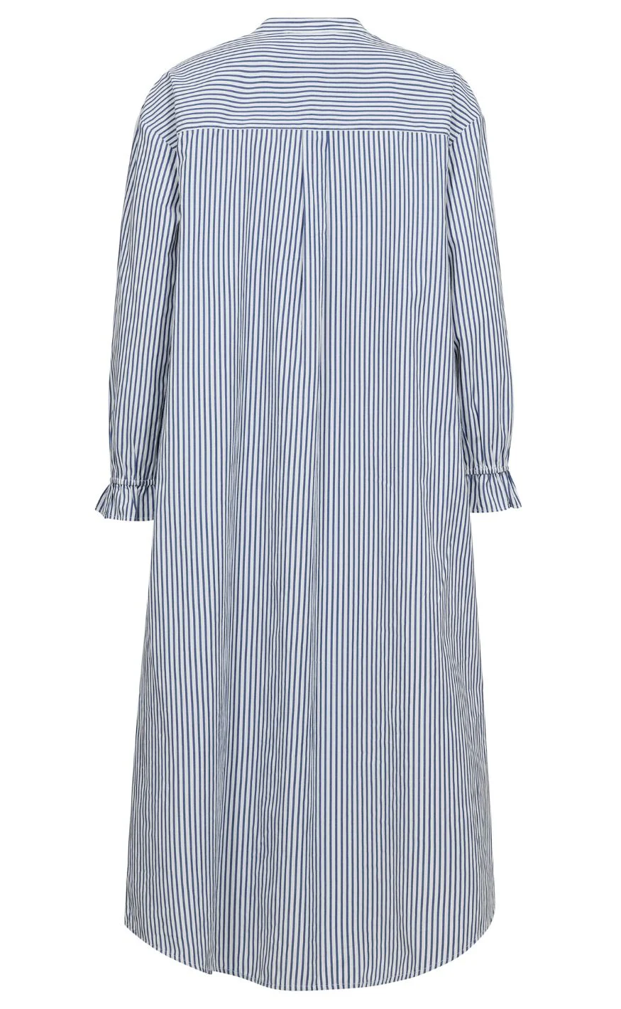 A-View Kjole - Alize - Blue/White Stribe - Image 4