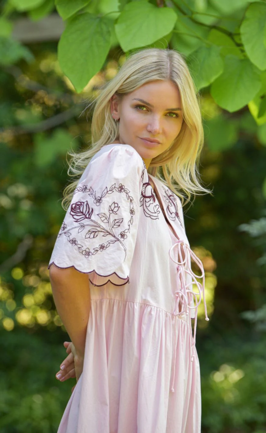 A-View Kjole - Amanda - Rose - Image 4
