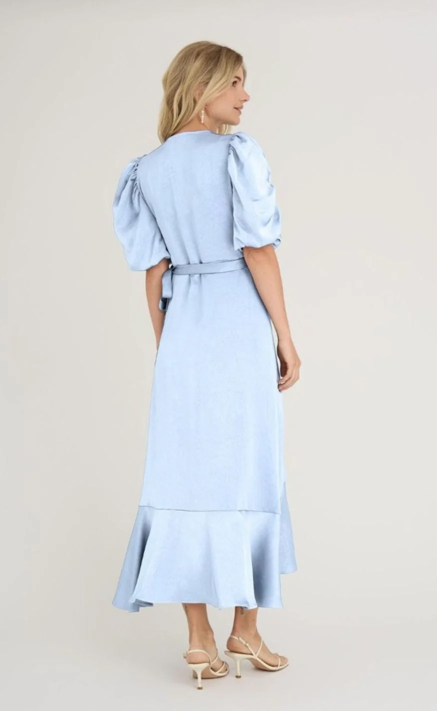A-View Kjole - Sinda - Light Blue - Image 3