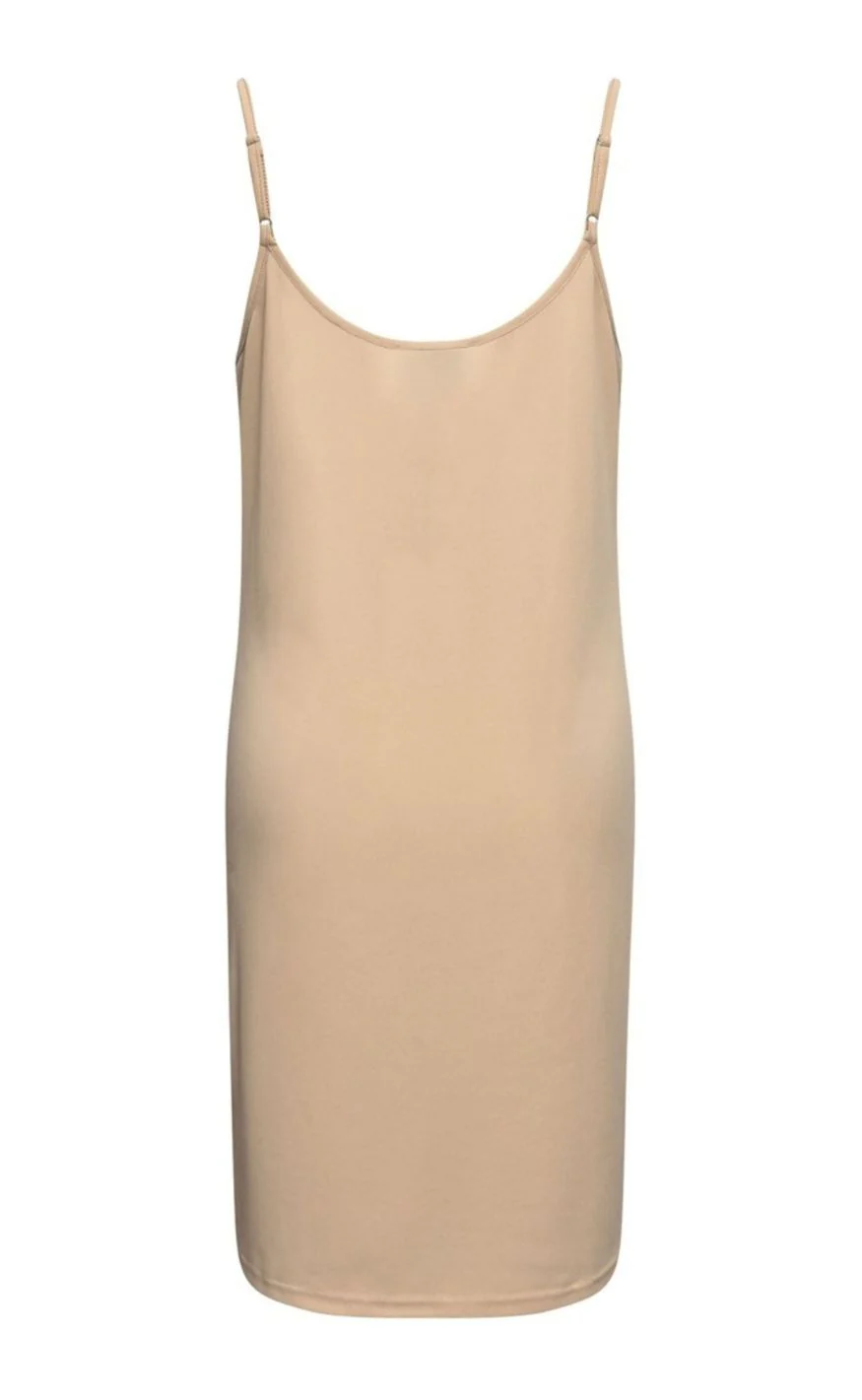 A-View Kjole - Slip - Nude - Image 4