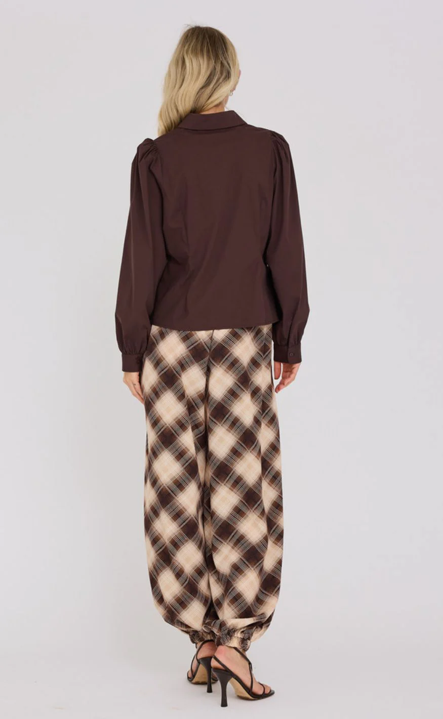 A-View Skjorte - Malika - Dark Brown - Image 4