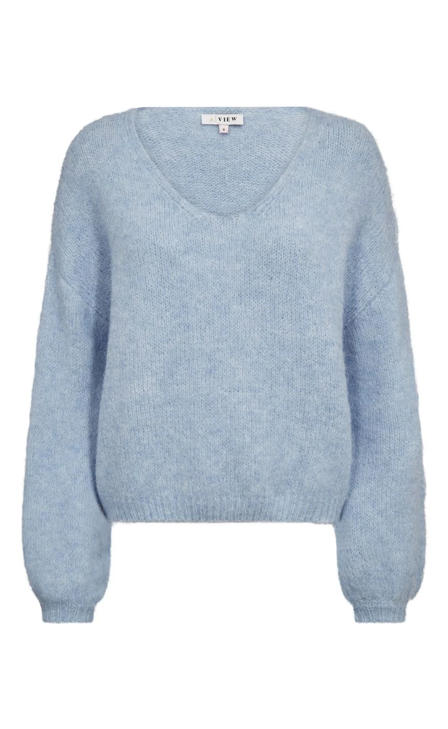 A-View Strik - Inge - Light Blue
