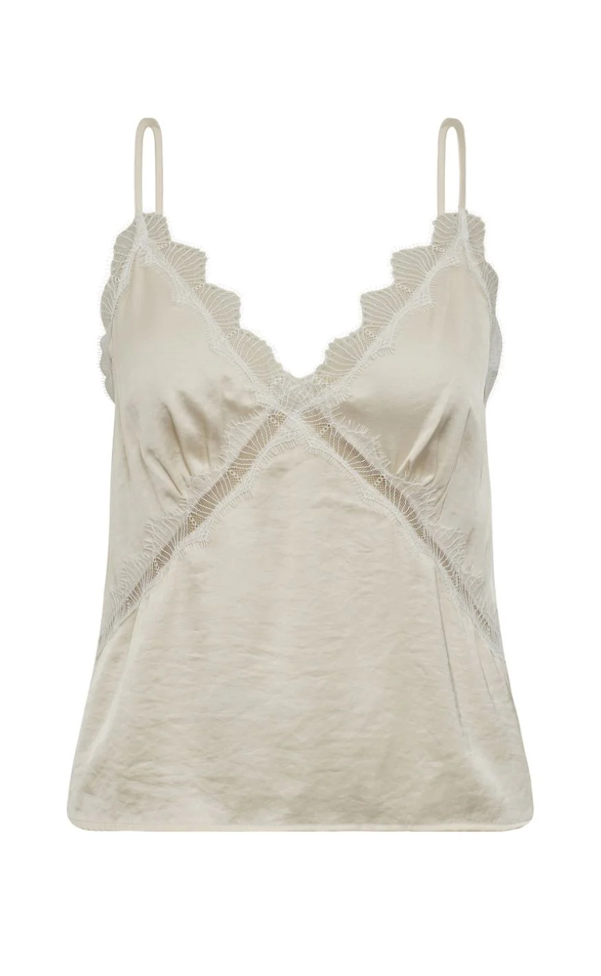 A-View Top - Zoe - Pale Yellow