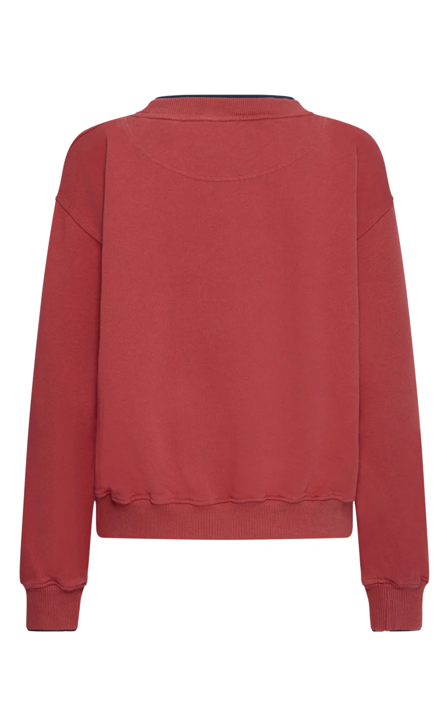 BALL Original Sweatshirt - Simona - Rhythmic Red - Image 2