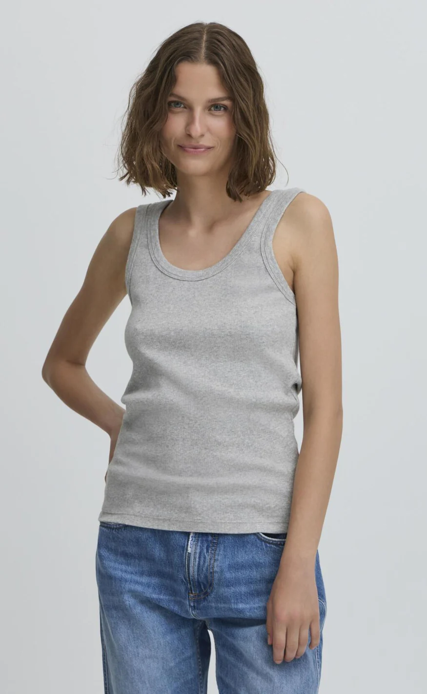 BALL Original Top - Tobelli DN - Medium Grey Melange - Image 4
