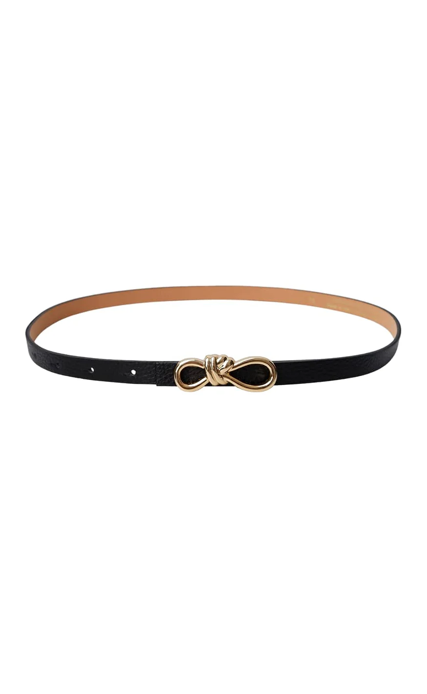 Black Colour Bælte - Sophy - Black