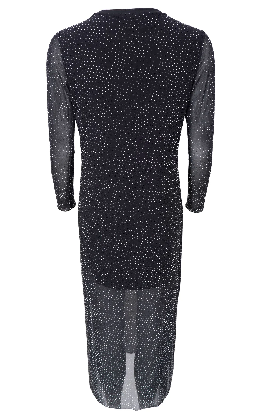 Black Colour Kjole - Alexis - Black - Image 4