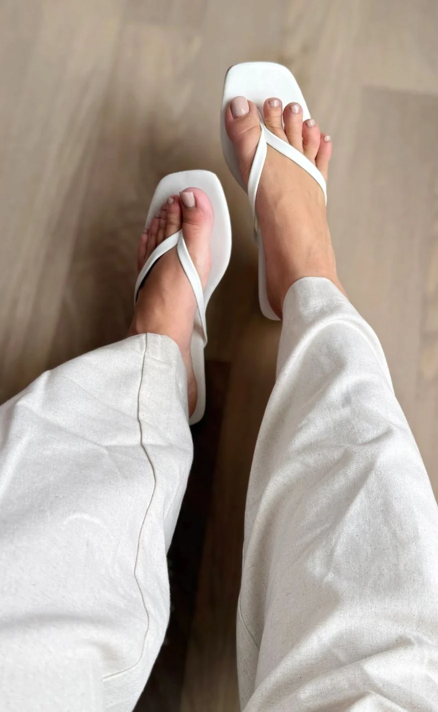 Chosen Flip Flops - Chris - White - Image 3