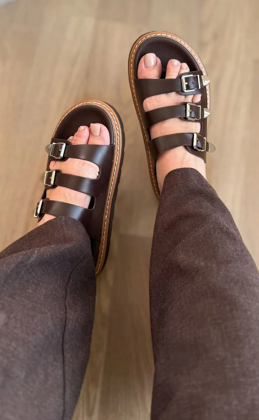 Chosen Sandaler - Mathilde - Dark Brown