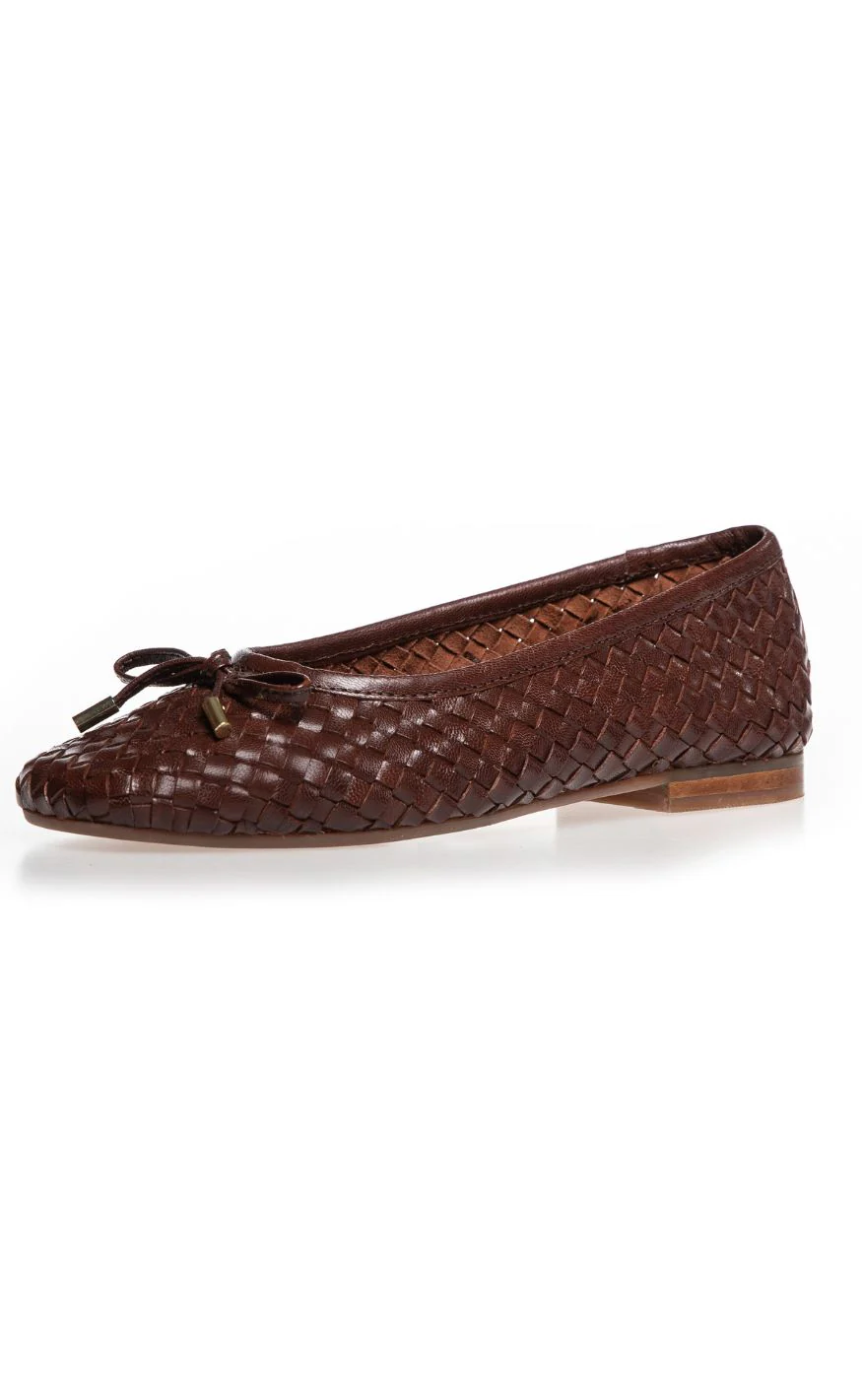 Copenhagen Shoes Ballerinaer - Lucie - Dk Brown - Image 4