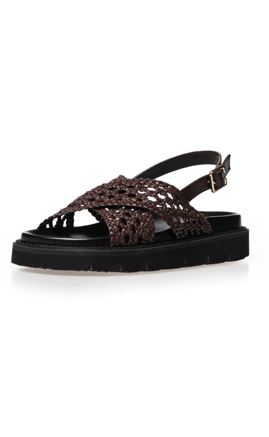 Copenhagen Shoes Sandaler - Summertime F. - Dark Brown - Image 3