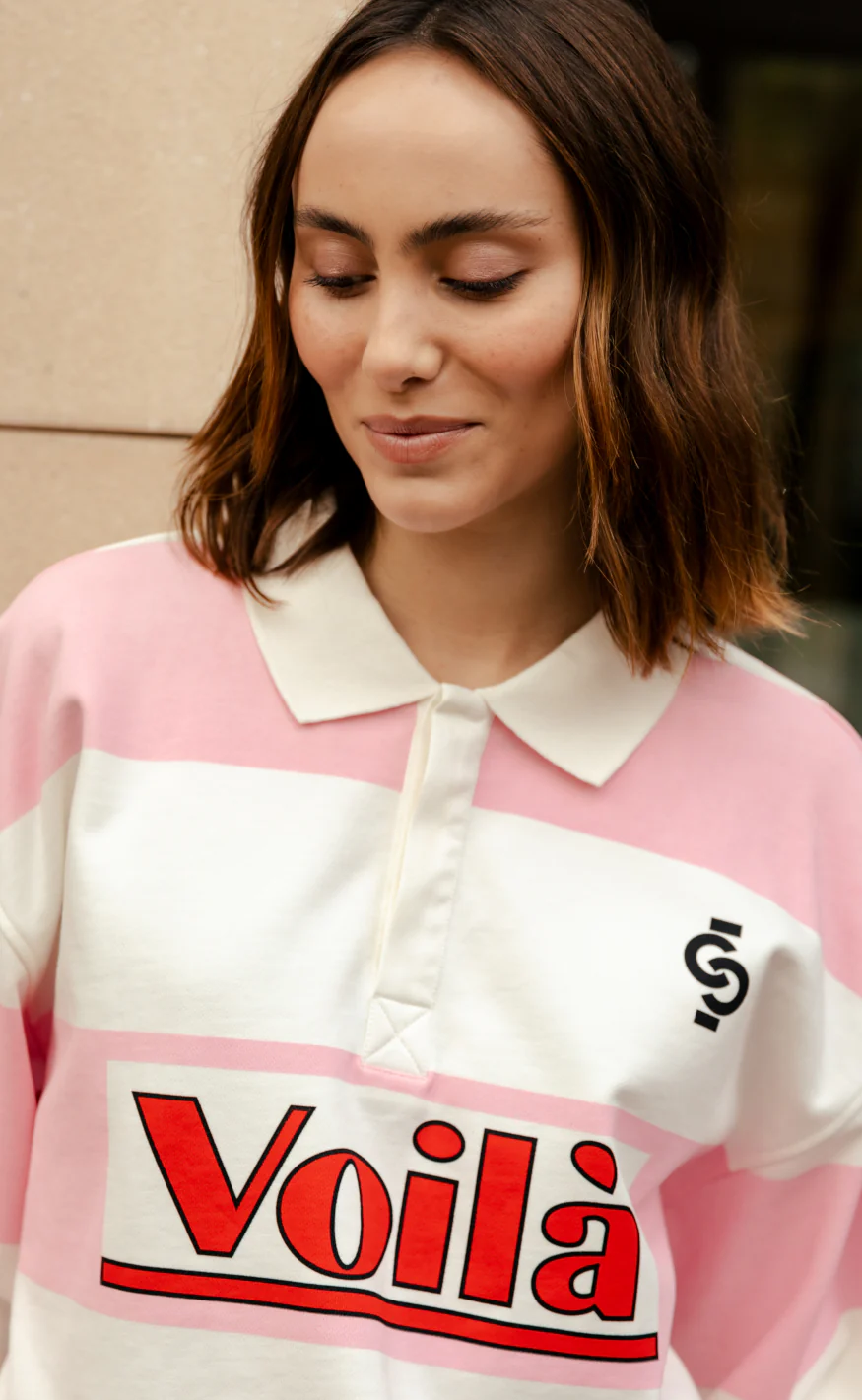 Cras Bluse - Sista - Light Pink Ivory - Image 3