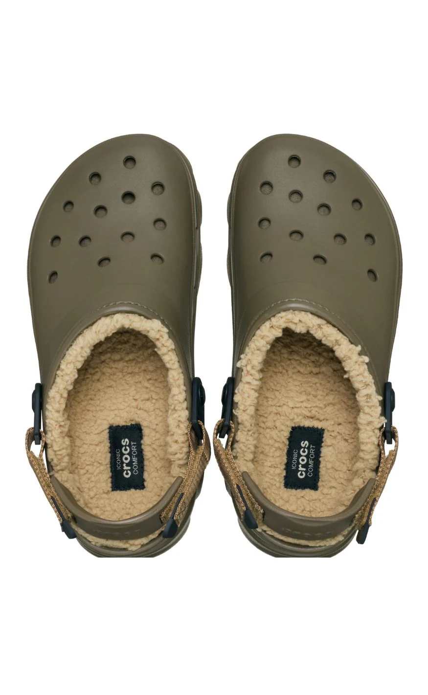 Crocs Træsko - All Terrain Lined Clog - Walnut - Image 2