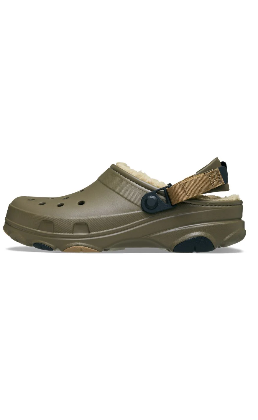 Crocs Træsko - All Terrain Lined Clog - Walnut - Image 3