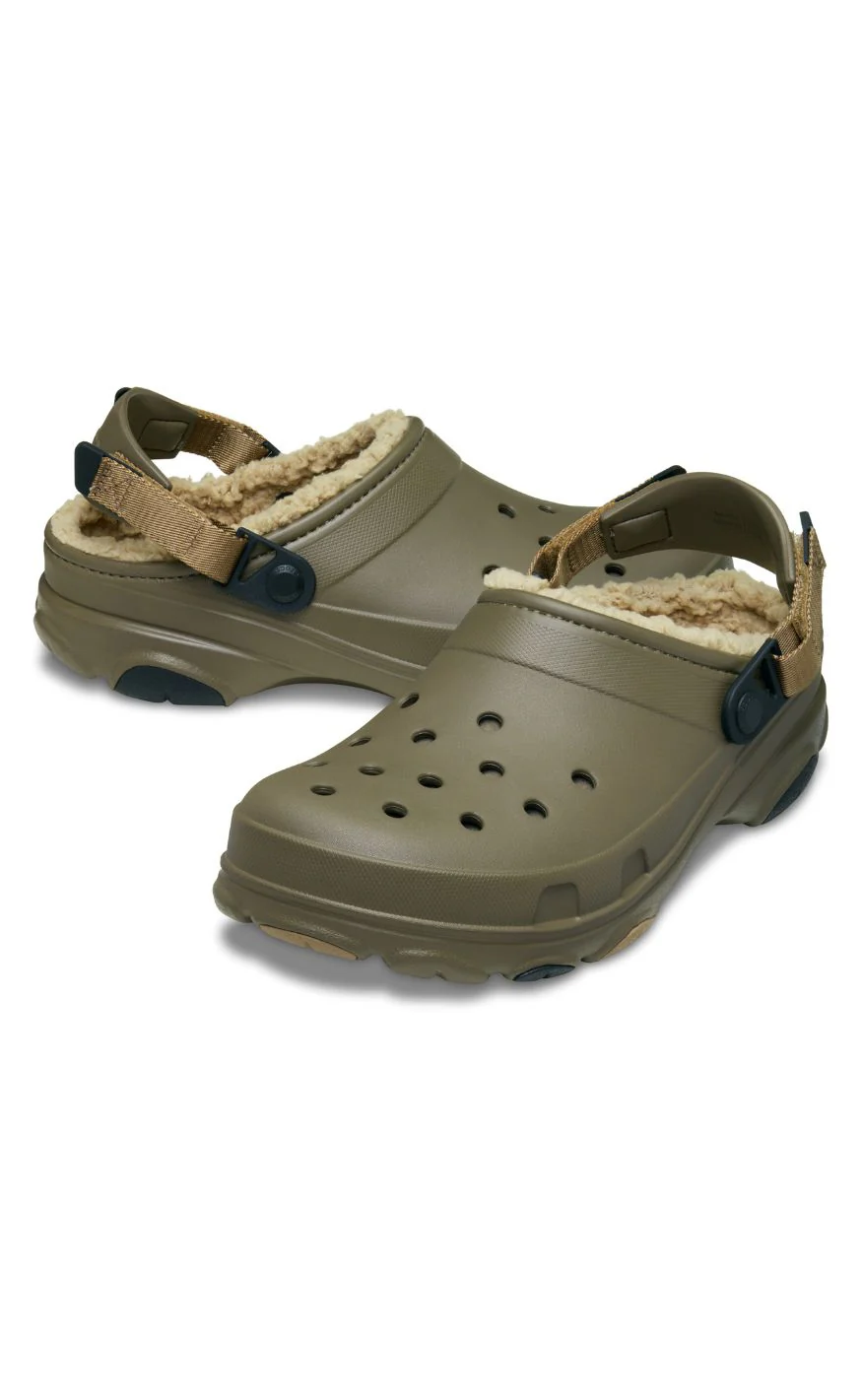 Crocs Træsko - All Terrain Lined Clog - Walnut - Image 4