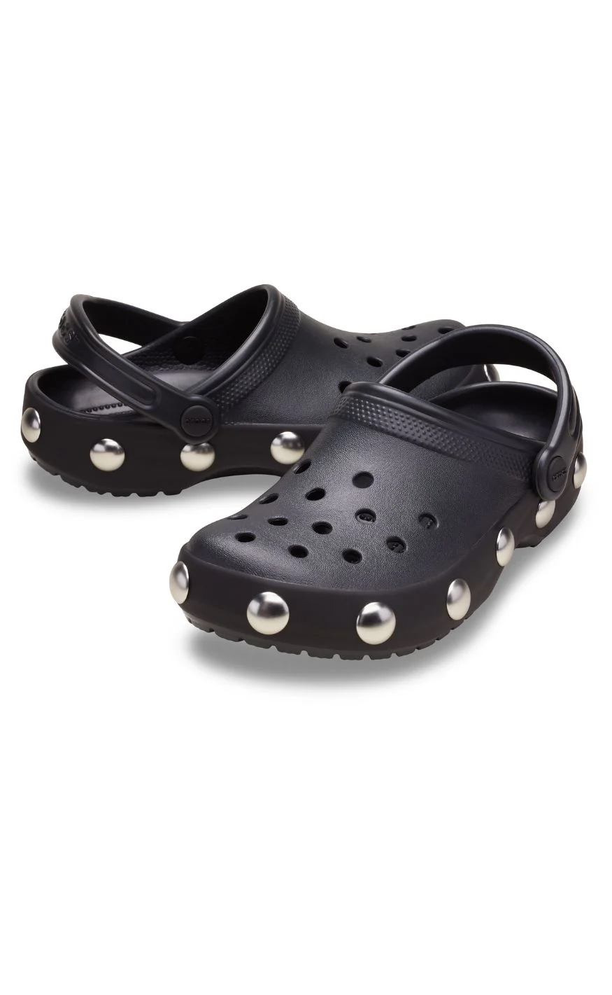 Crocs Træsko - Classic Big Studded Clog - Black - Image 5