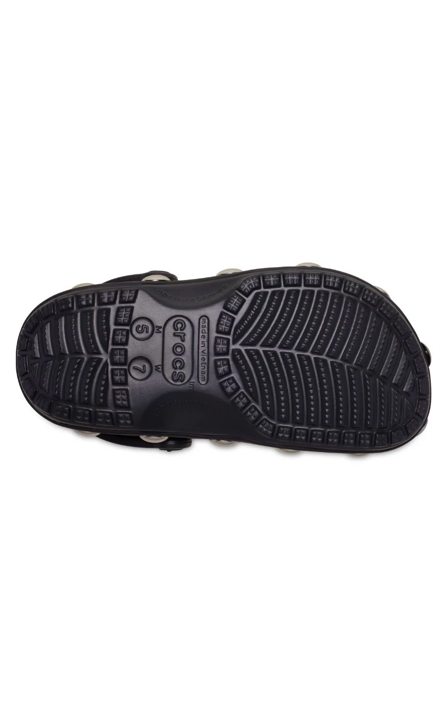 Crocs Træsko - Classic Big Studded Clog - Black - Image 7