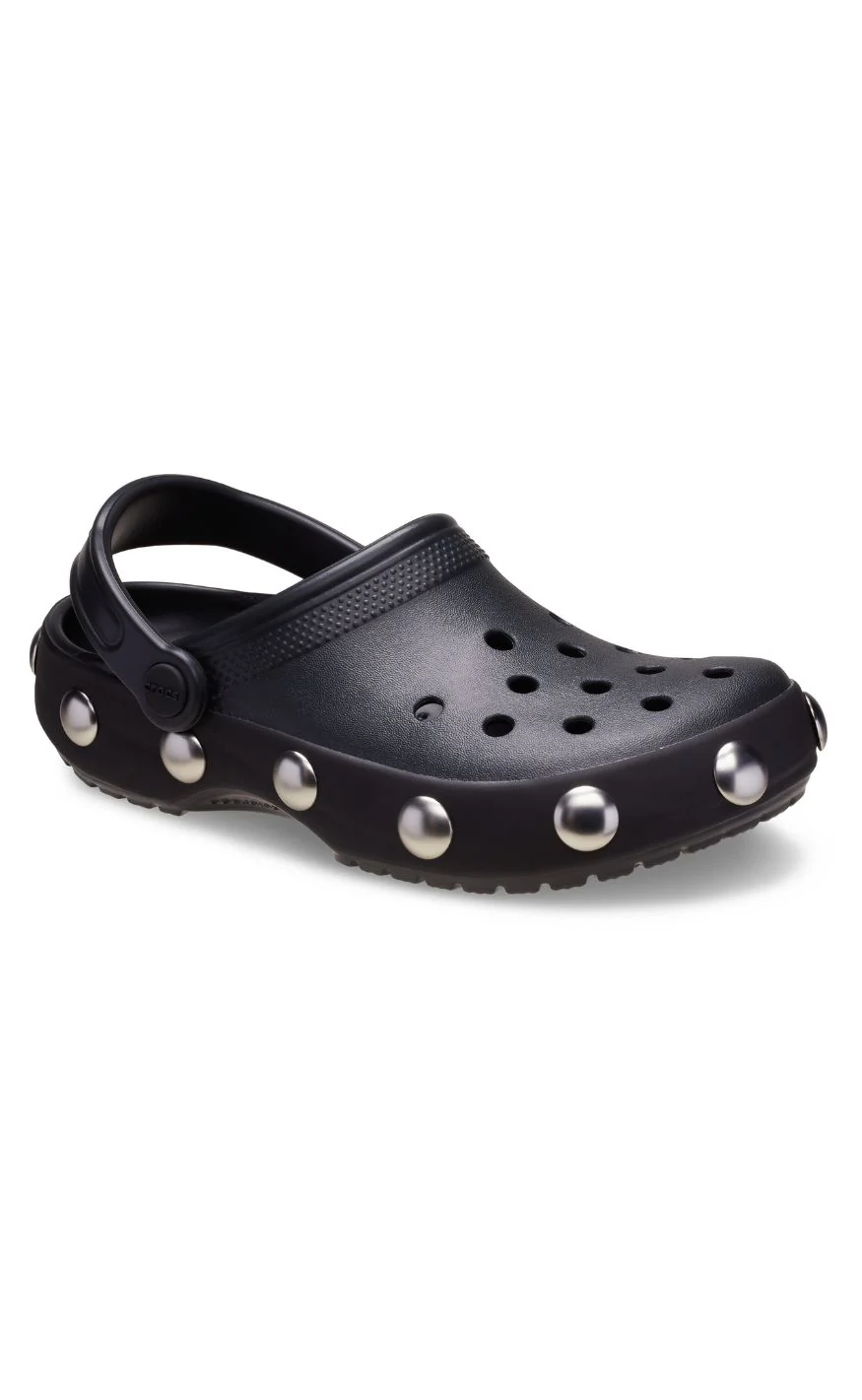 Crocs Træsko - Classic Big Studded Clog - Black - Image 8