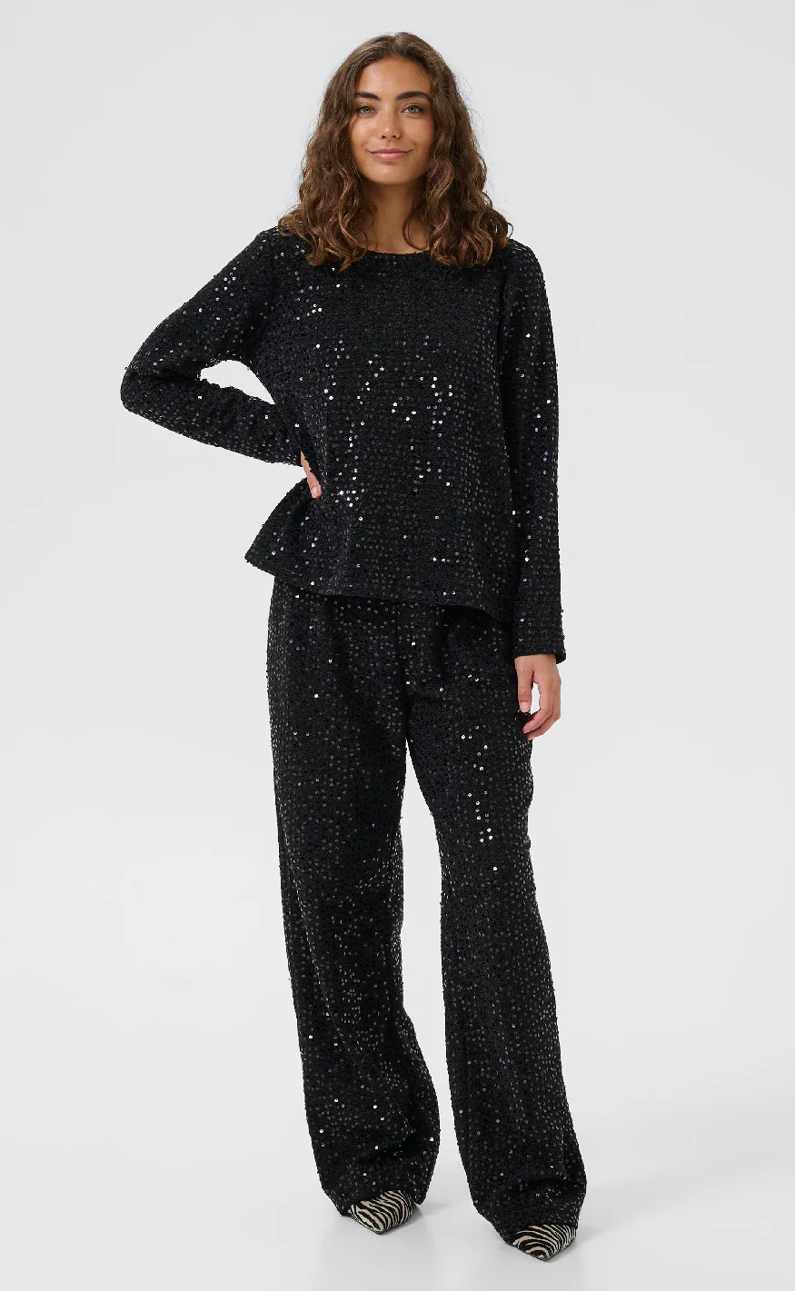 Culture Bluse - Bia Tamera - Black - Image 5