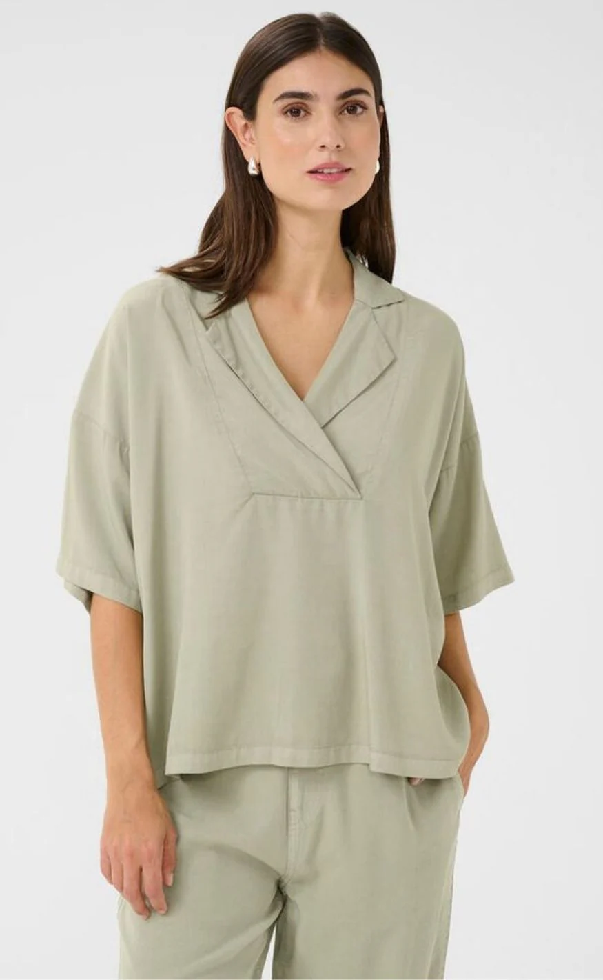 Culture Bluse - Clarina - Seagrass - Image 2