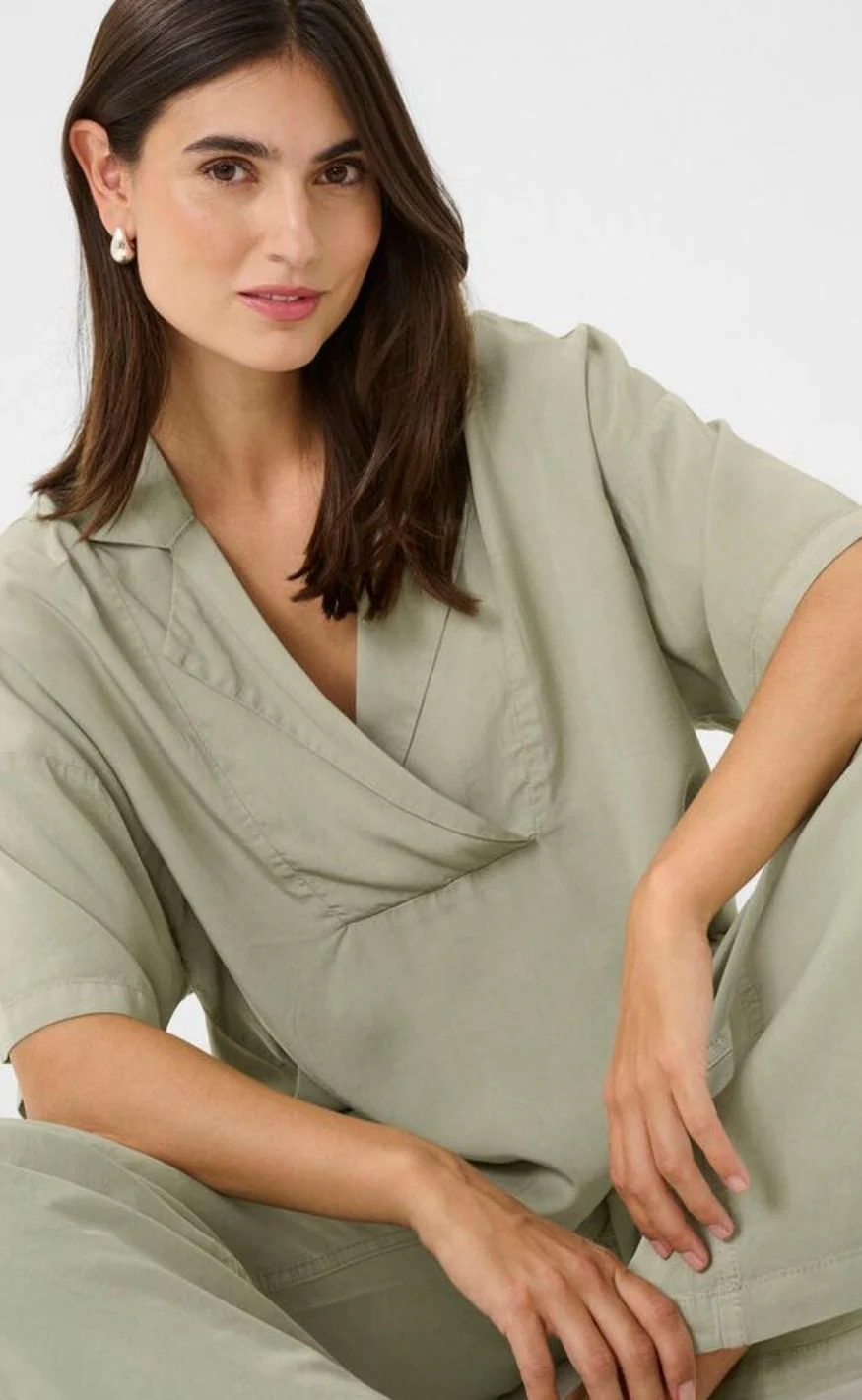 Culture Bluse - Clarina - Seagrass - Image 4