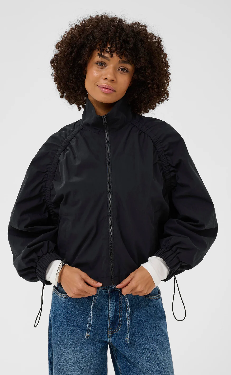 Culture Jakke - Cornelie Short - Black - Image 13