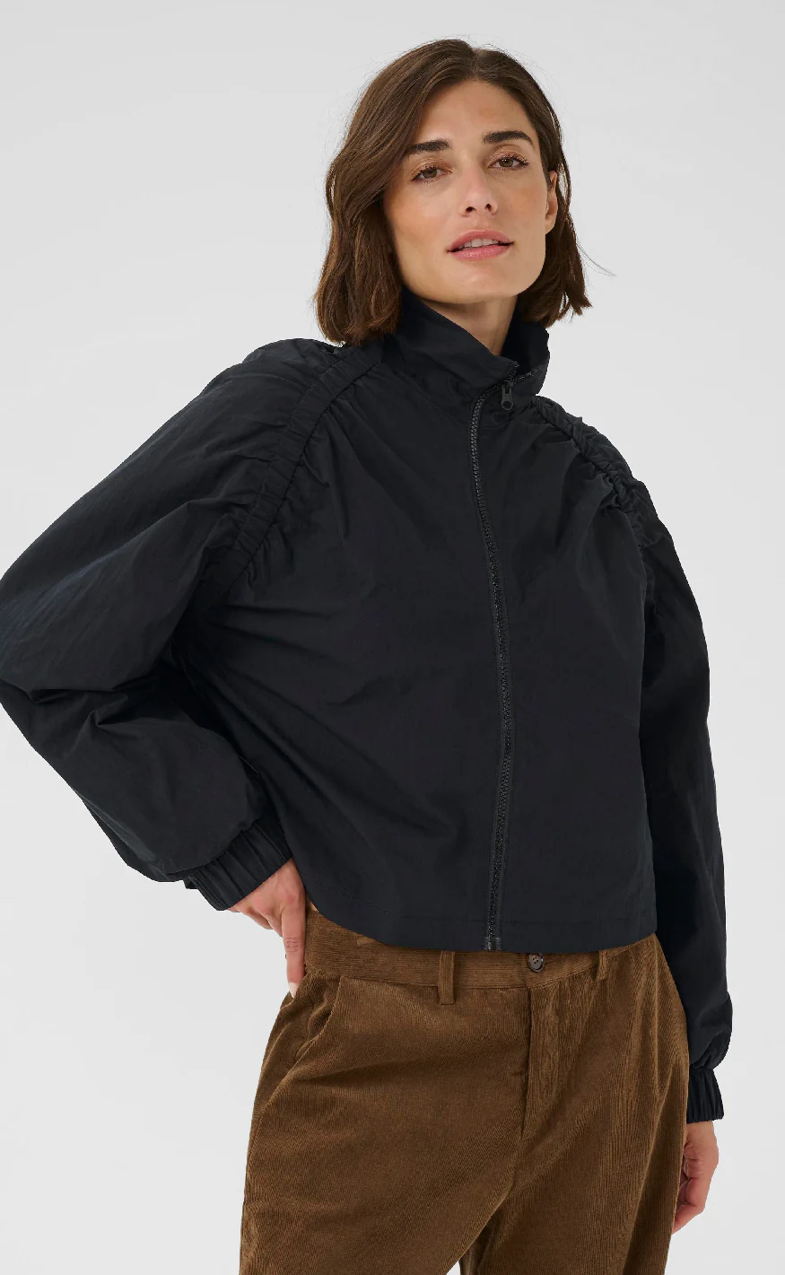 Culture Jakke - Cornelie Short - Black - Image 9