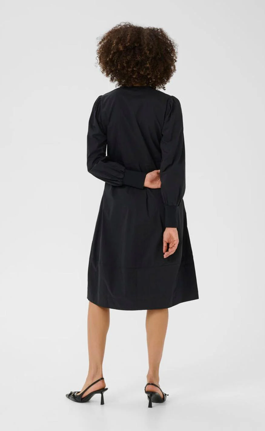 Culture Kjole - Antoinett Rib - Black - Image 5