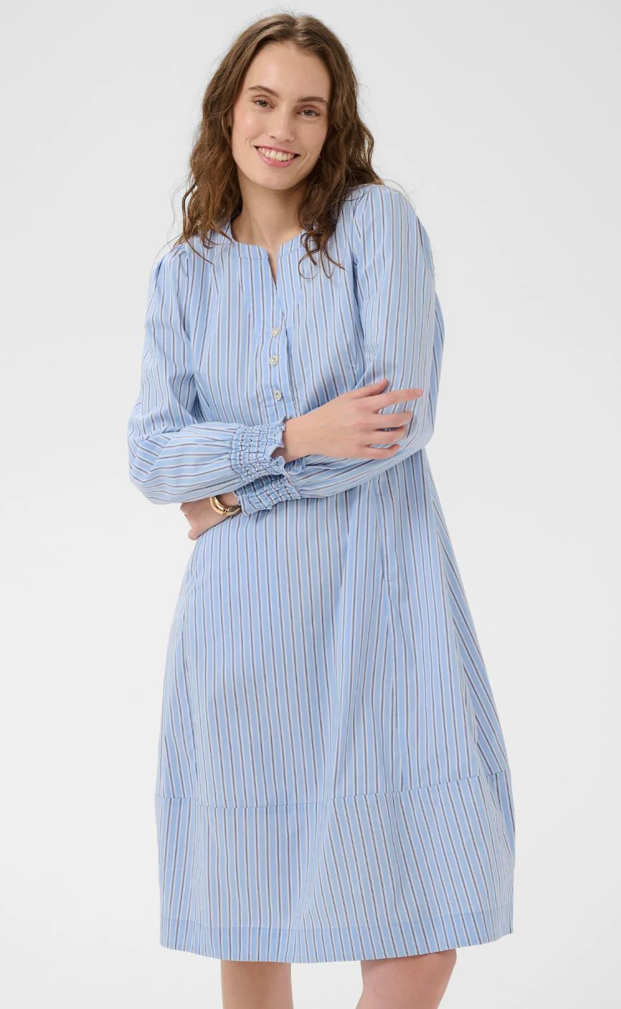 Culture Kjole - Art - Blue Stripe - Image 2