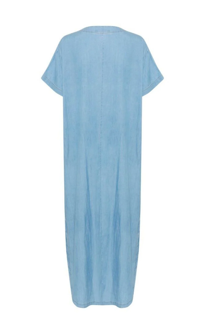 Culture Kjole - Citha Aurelia - Light Blue Wash - Image 3