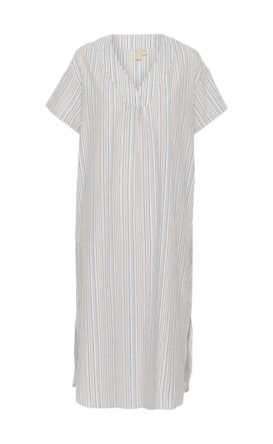 Culture Kjole - Twila - Blue Stripe - Image 2
