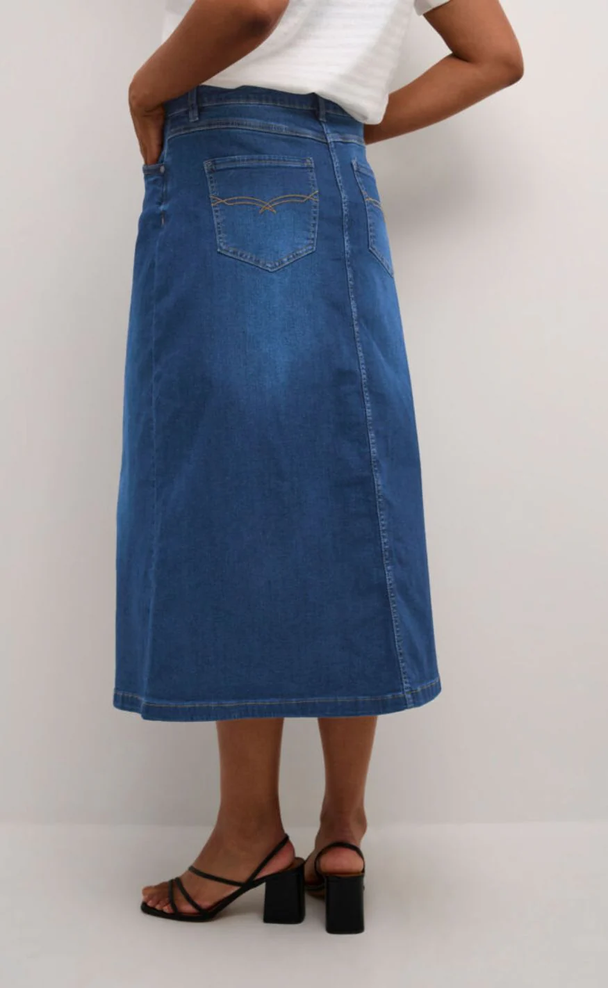 Culture Nederdel - Ami - Dark Blue Wash - Image 3
