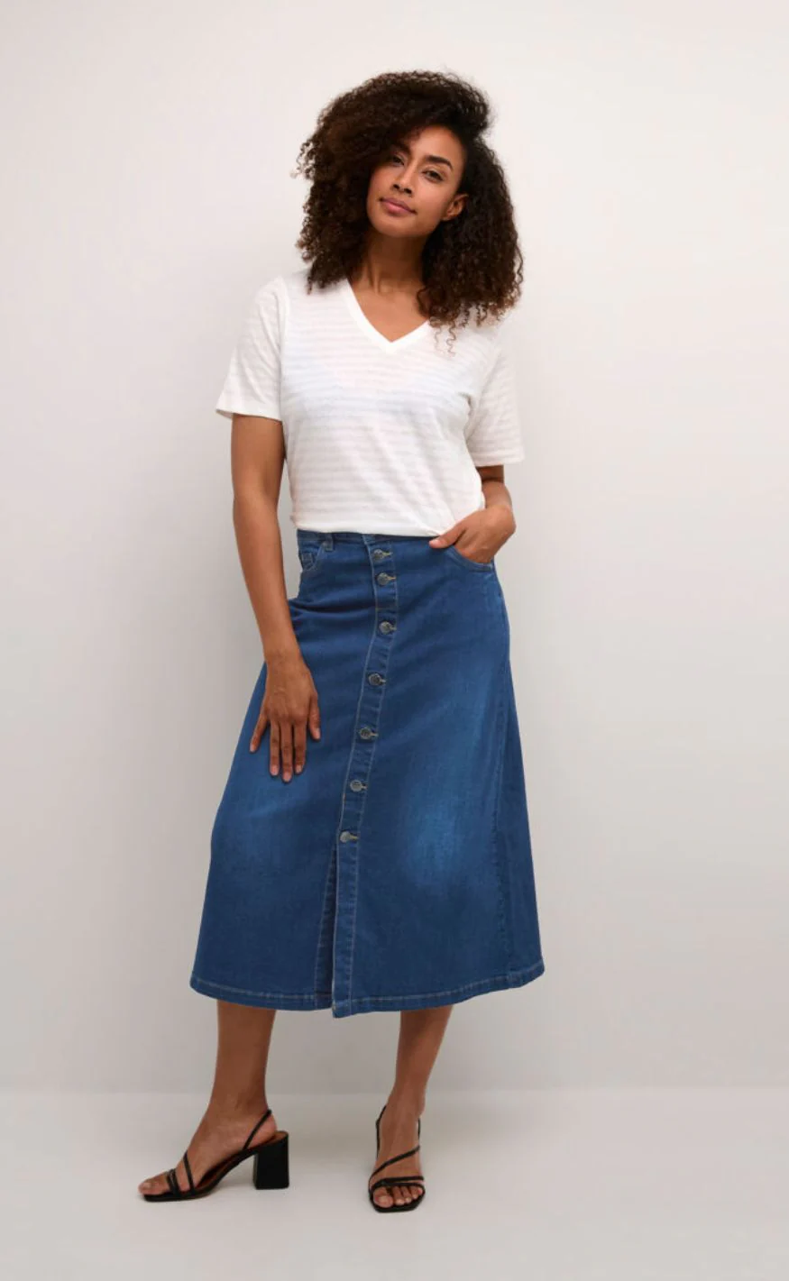 Culture Nederdel - Ami - Dark Blue Wash - Image 5