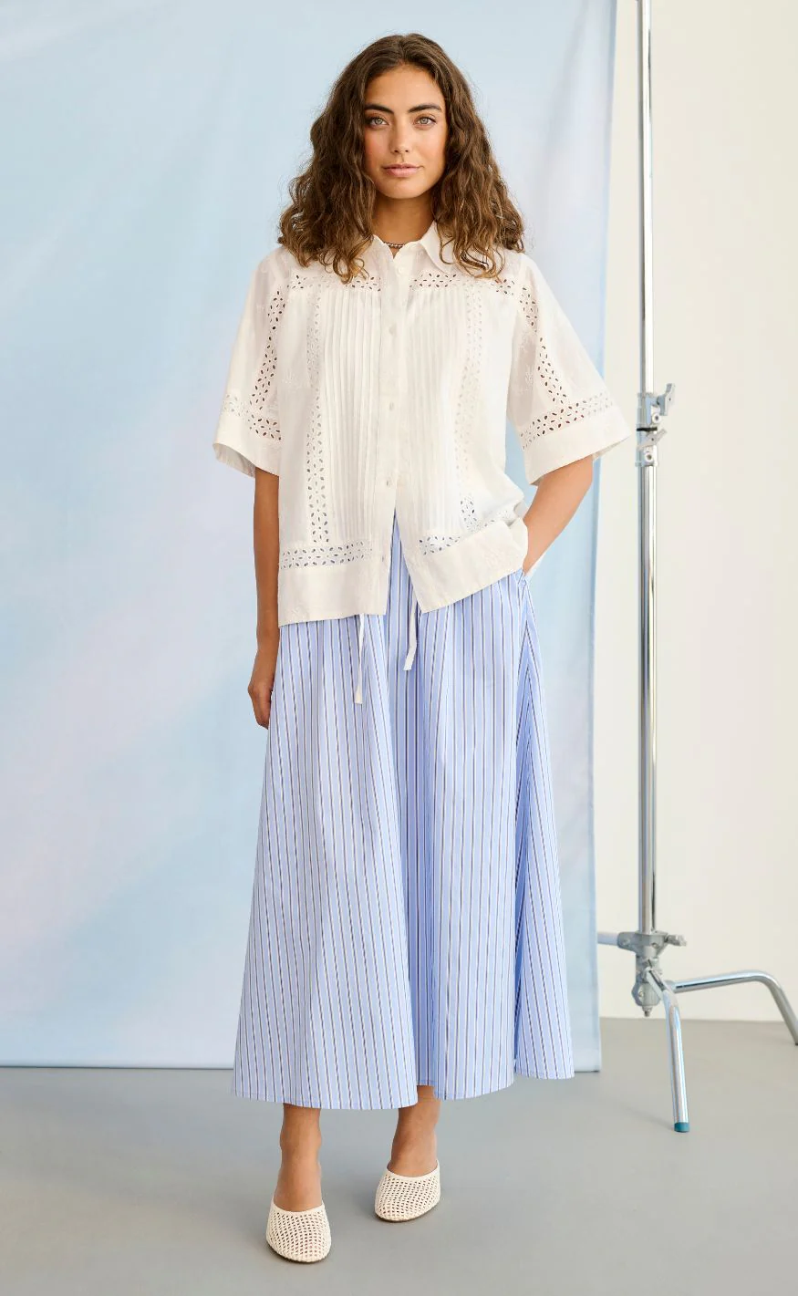 Culture Nederdel - Art - Blue Stripe - Image 3
