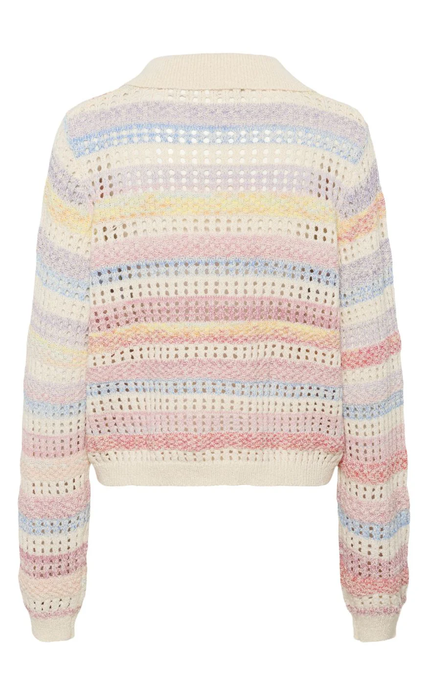 Culture Pullover - Juana Polo - Multi Stripe - Image 7