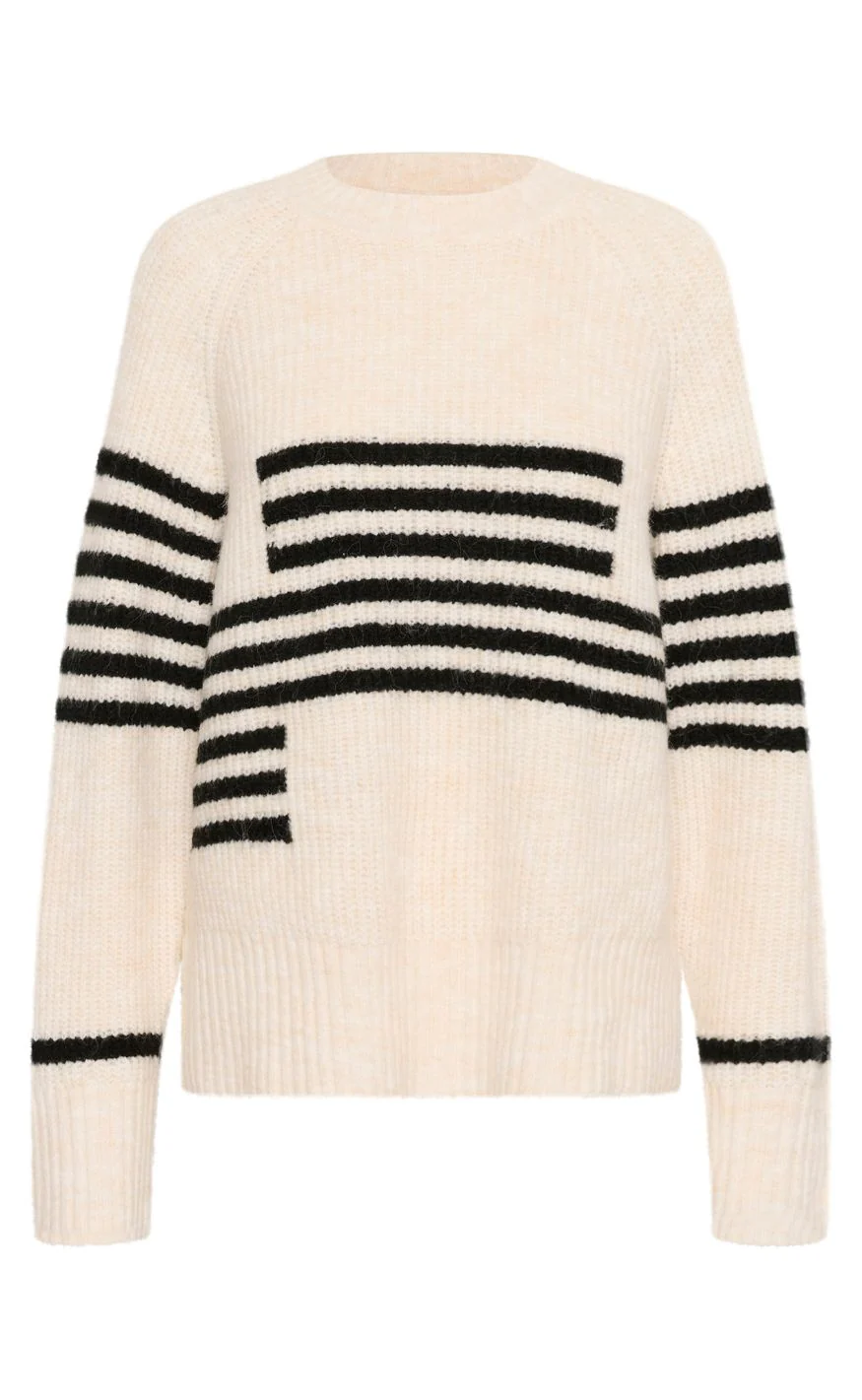 Culture Pullover - Nicky Kimmy - Whitecap/Black