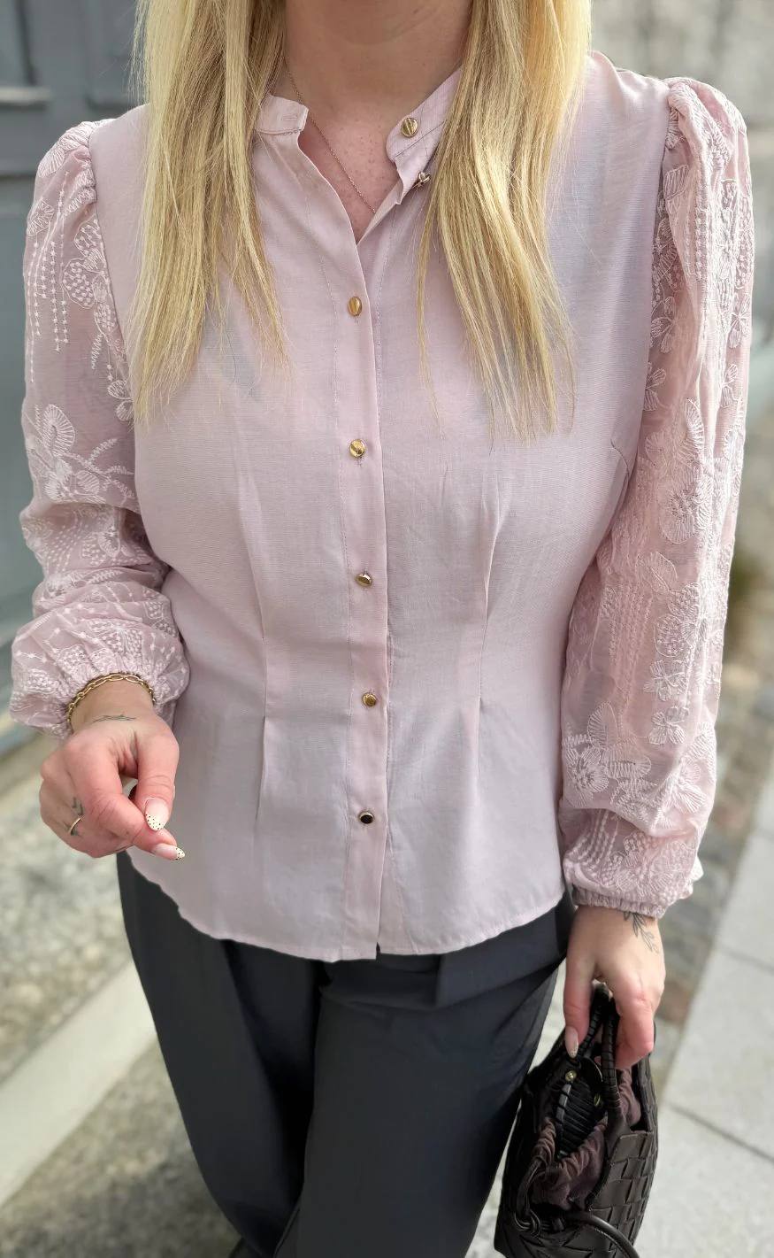 Culture Skjorte - Asmine - Pale Mauve