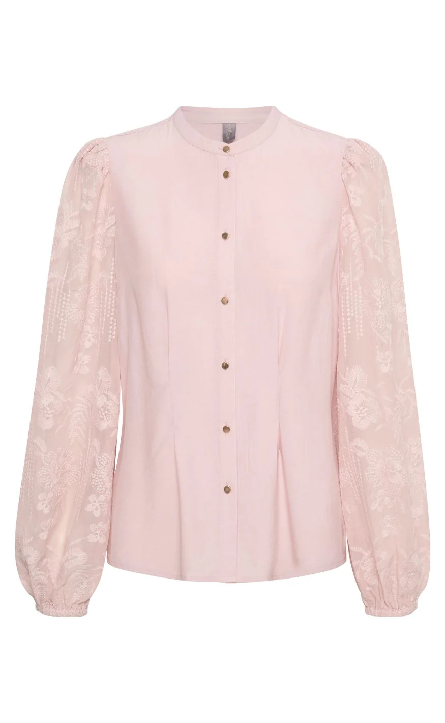 Culture Skjorte - Asmine - Pale Mauve - Image 3