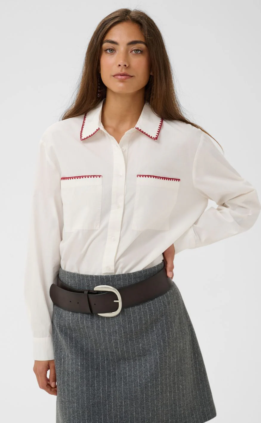 Culture Skjorte - Malena Olena - Spring Gardenia - Image 6