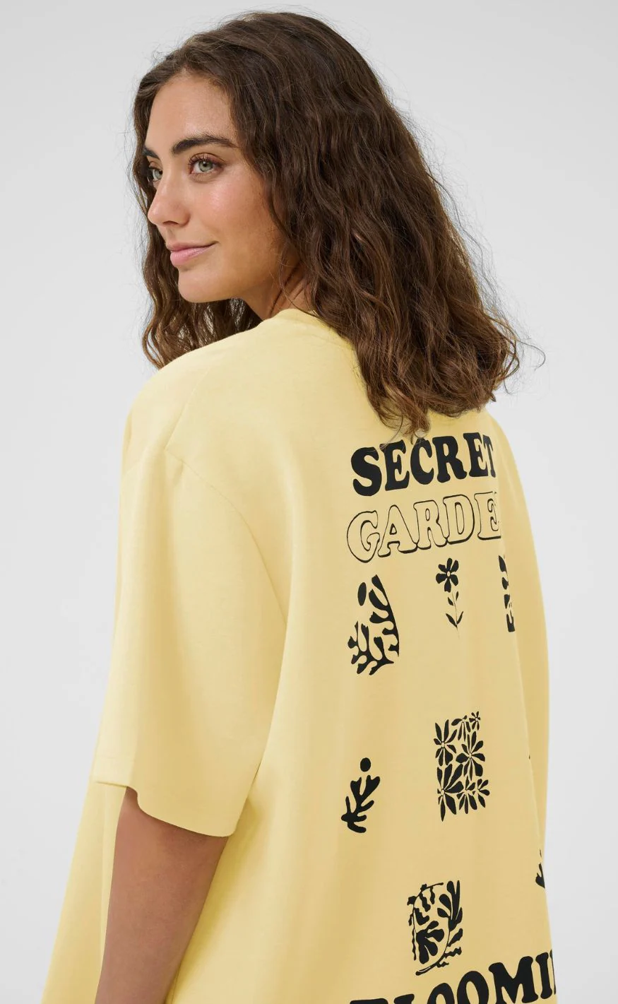 Culture T-shirt - Garden - Lemon Meringue - Image 2