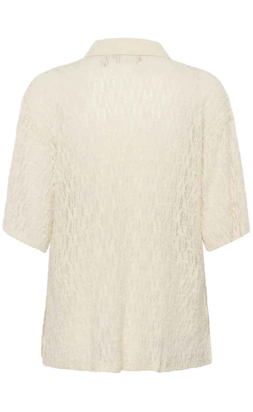 Culture T-Shirt - Kine Lace - Whitecap