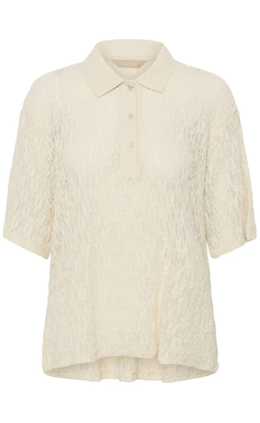 Culture T-Shirt - Kine Lace - Whitecap - Image 3