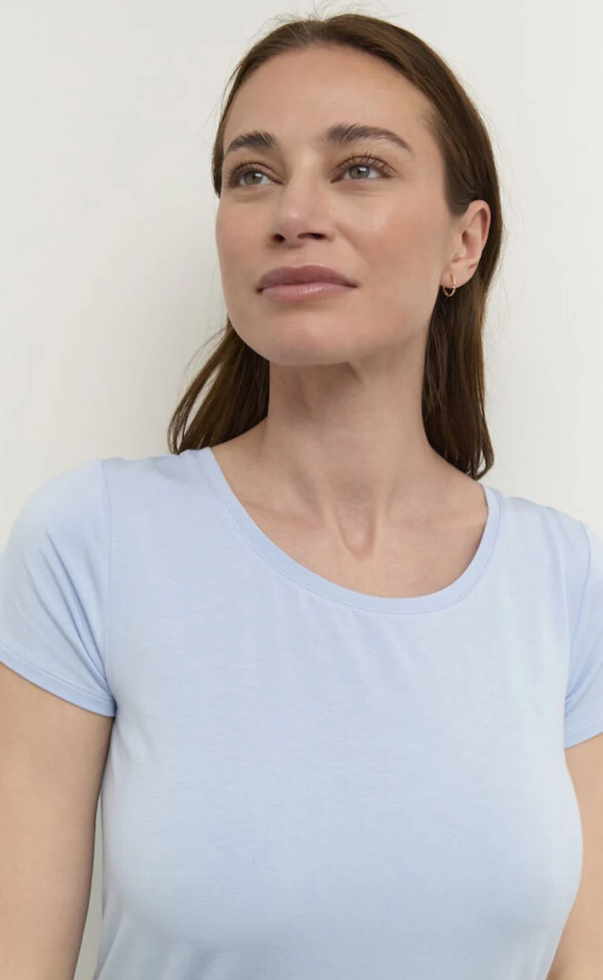 Culture T-shirt - Poppy - Cashmere Blue - Image 6