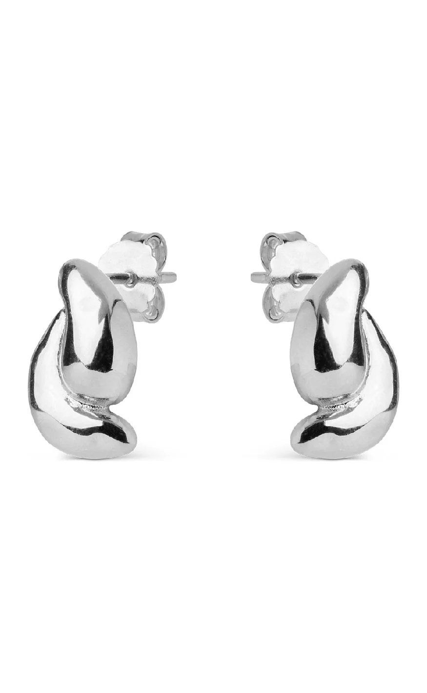 ENAMEL Copenhagen Øreringe - Tova - Silver Colour