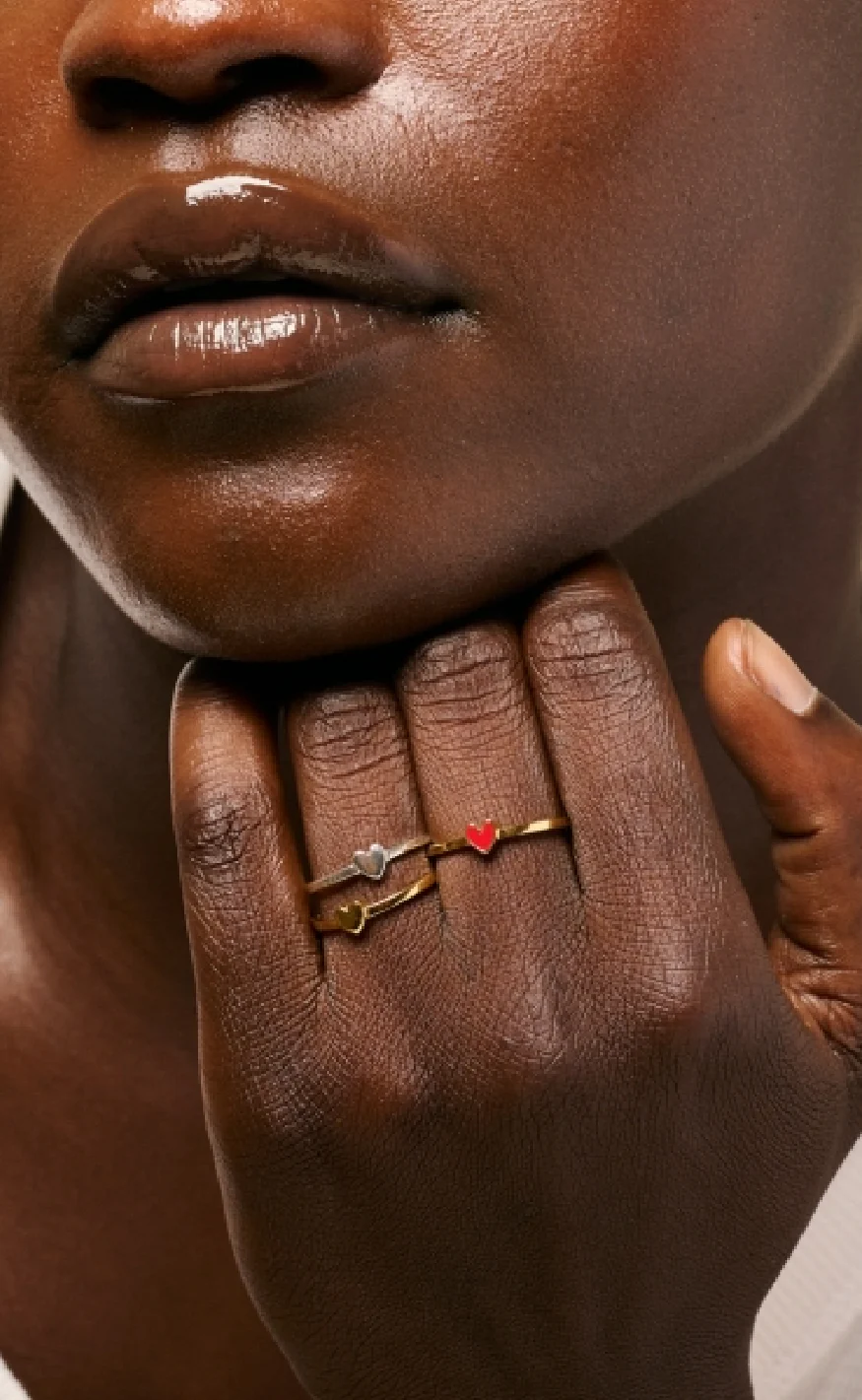 ENAMEL Copenhagen Ring - Amore - Silver Colour - Image 2
