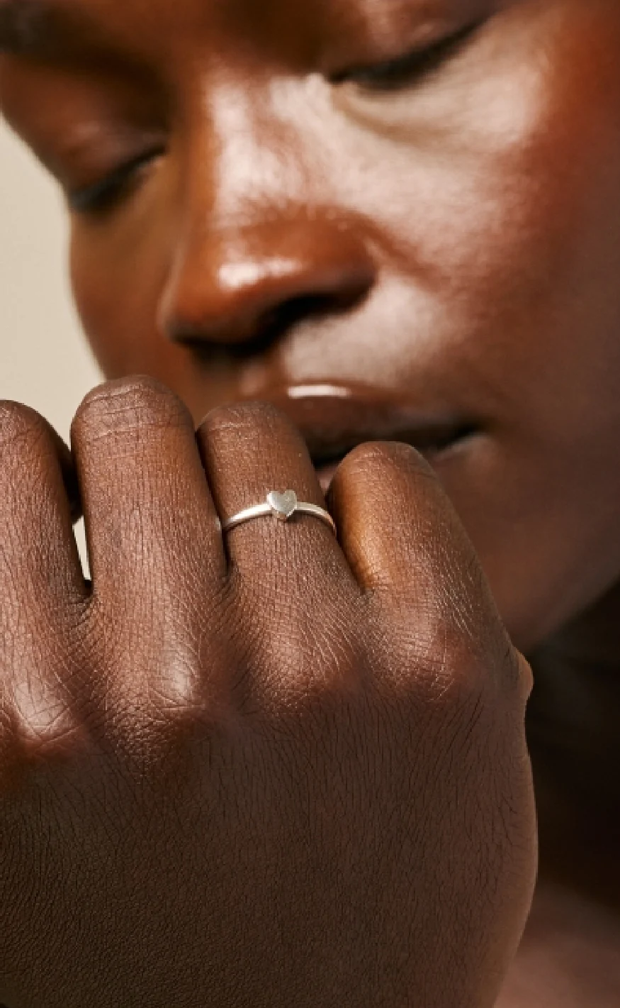 ENAMEL Copenhagen Ring - Amore - Silver Colour - Image 3
